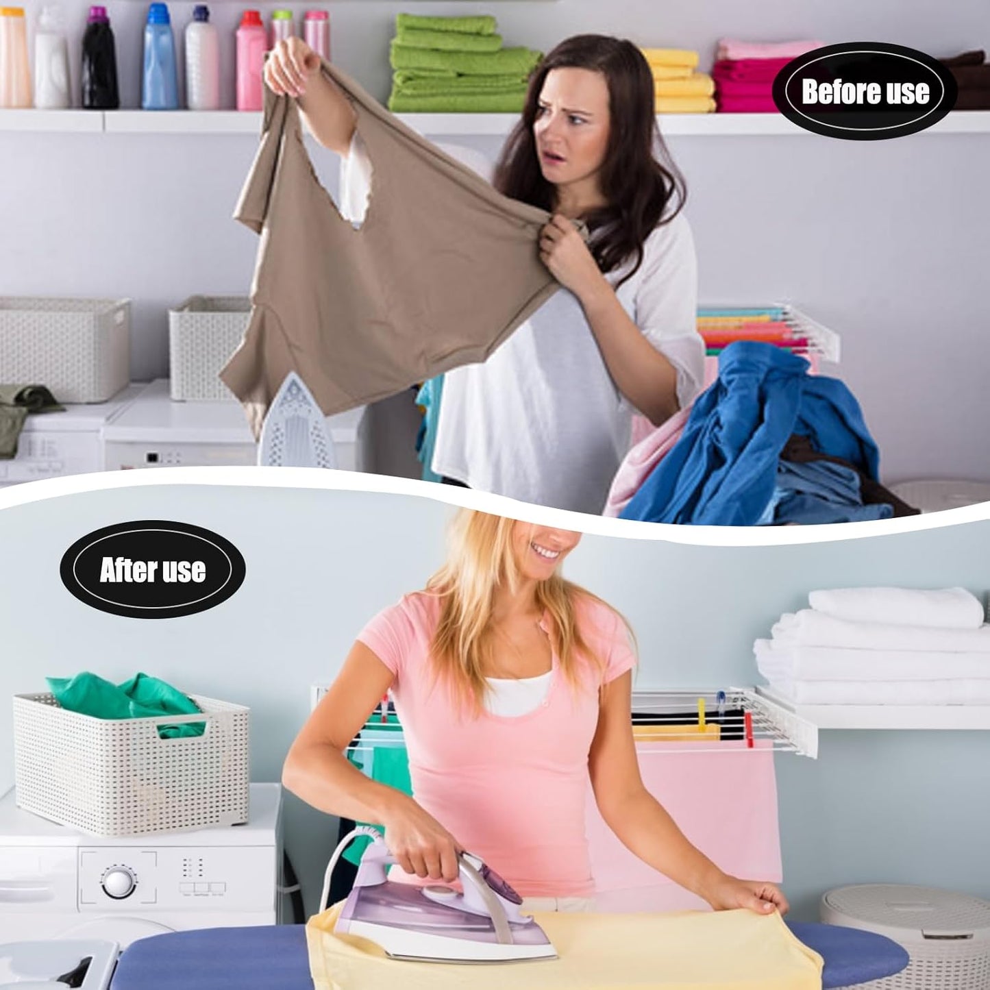 IronGuard - Funda protectora de planchado para tejidos delicados: previene quemaduras y manchas