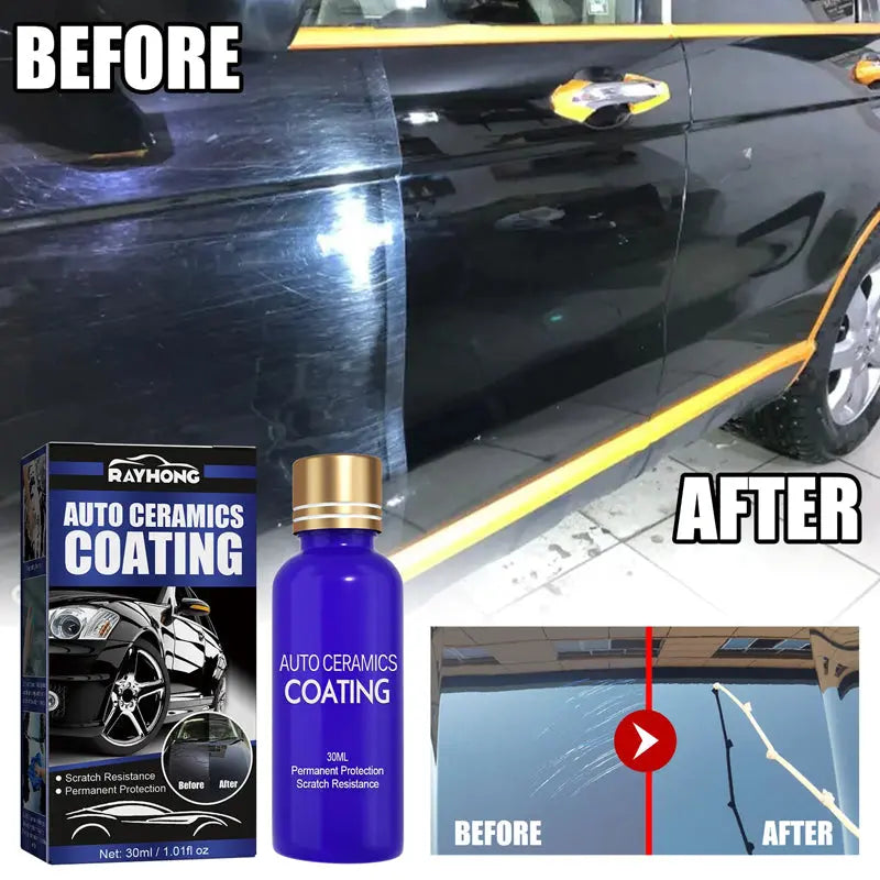 CeramicCoating - Ceramic Spray - Bringt Ihr Auto wochenlang zum Glänzen und schützt [1+1 GRATIS!]
