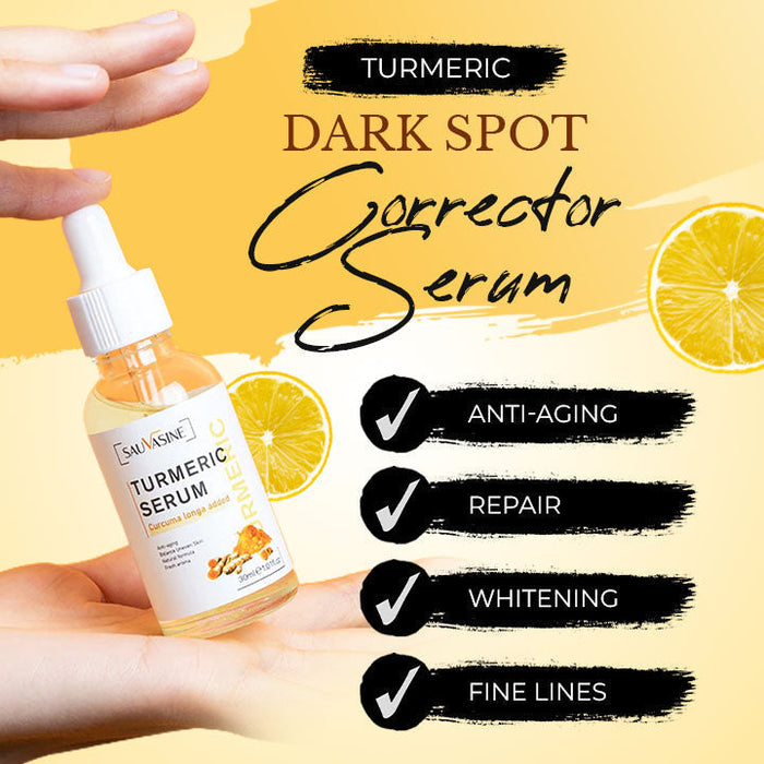 Sérum au curcuma - Dites adieu aux taches pigmentaires