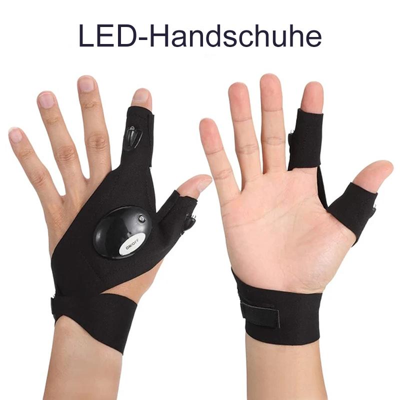 Gluschwein - LED-Handschuhe mit wasserdichter Beleuchtung