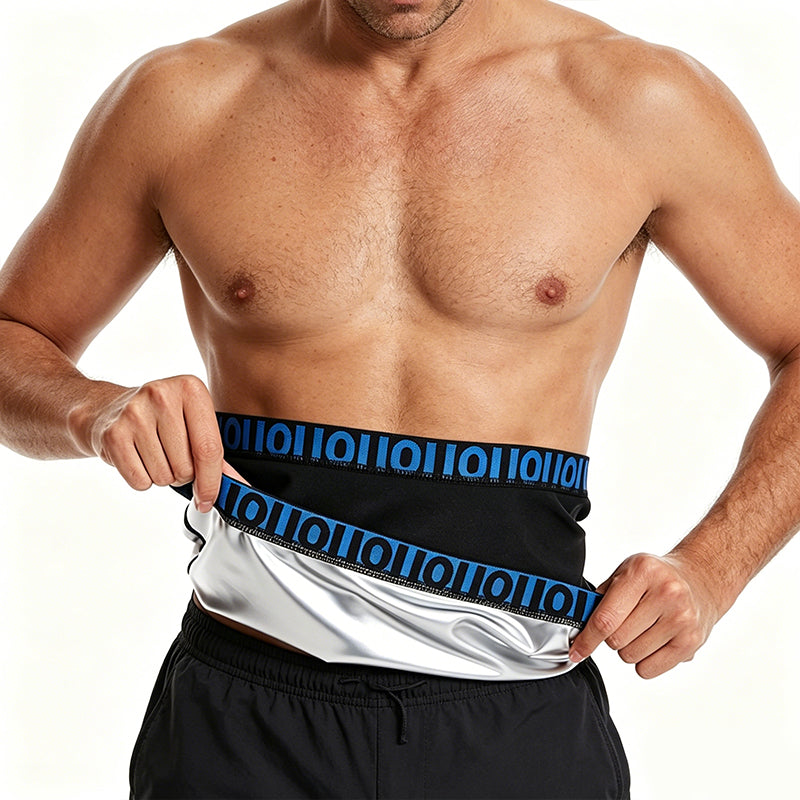 🏃‍♂️ LIMITED-TIME 50% RABATT! ✨ Taillentrainer-Schweißgürtel für Männer – Kompression, Schlank ✨
