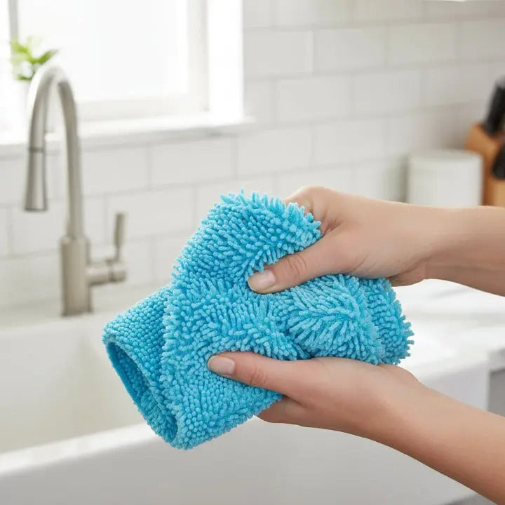 ShenaPads - Chenille Ersatzpads für Bodenwischer [5er-Set]