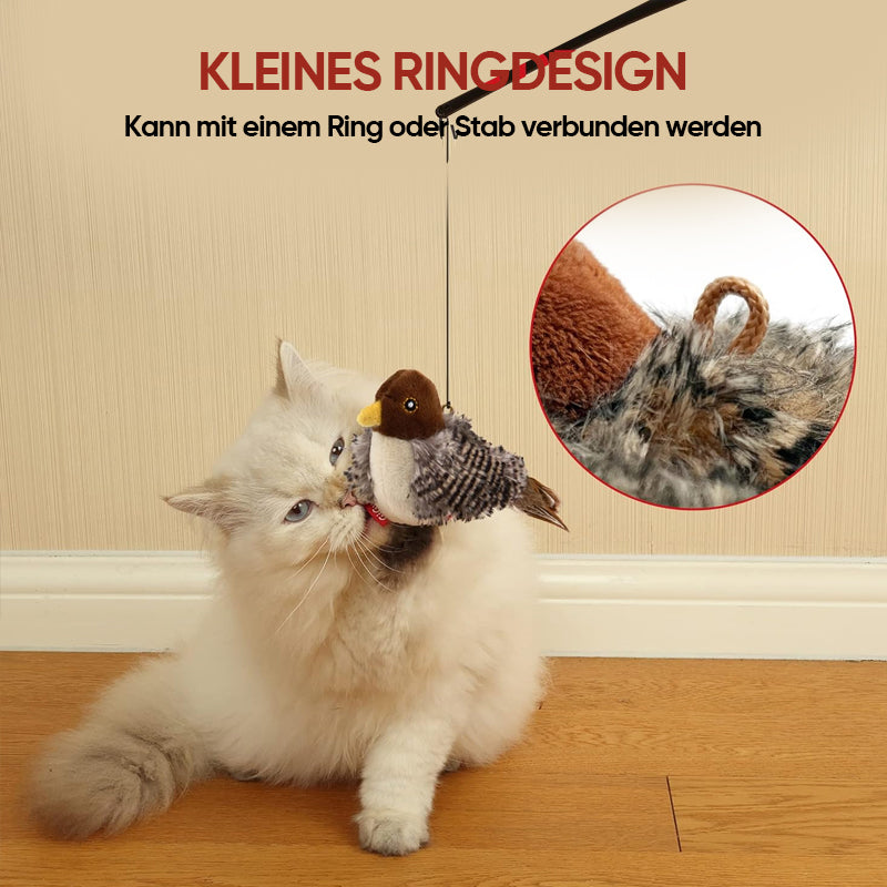 Gluschwein - Katzenspielzeug - Simulierter zwitschernder Vogel