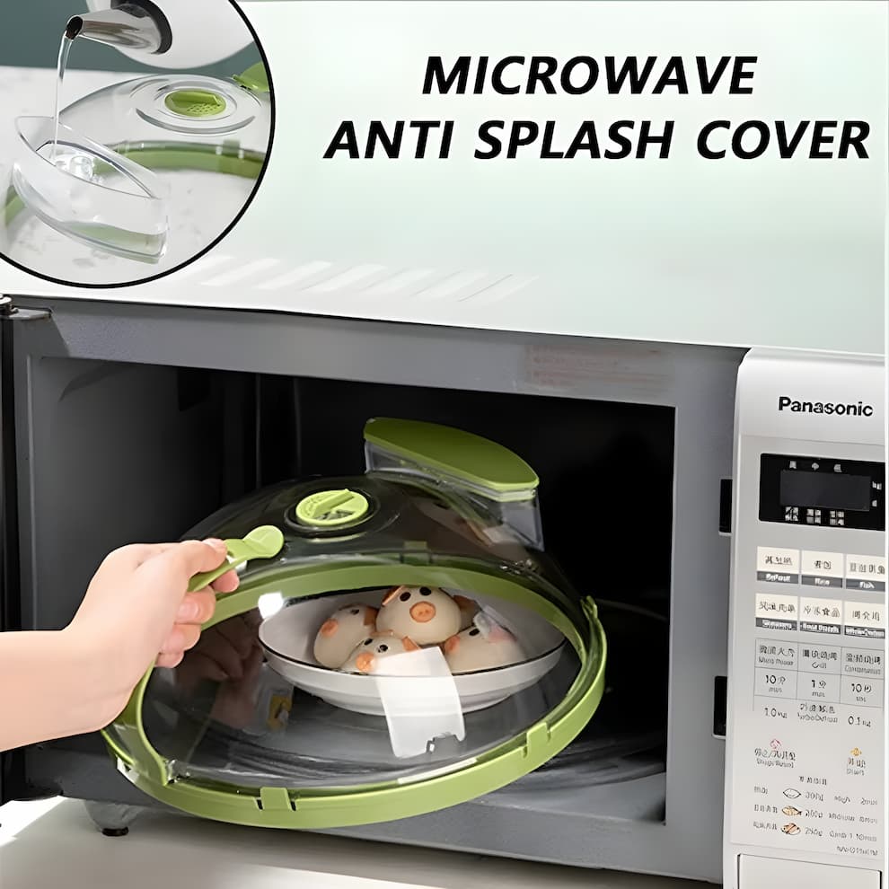 Microwave Cover - Mikrowellen-Dampfgarer und Spritzschutz