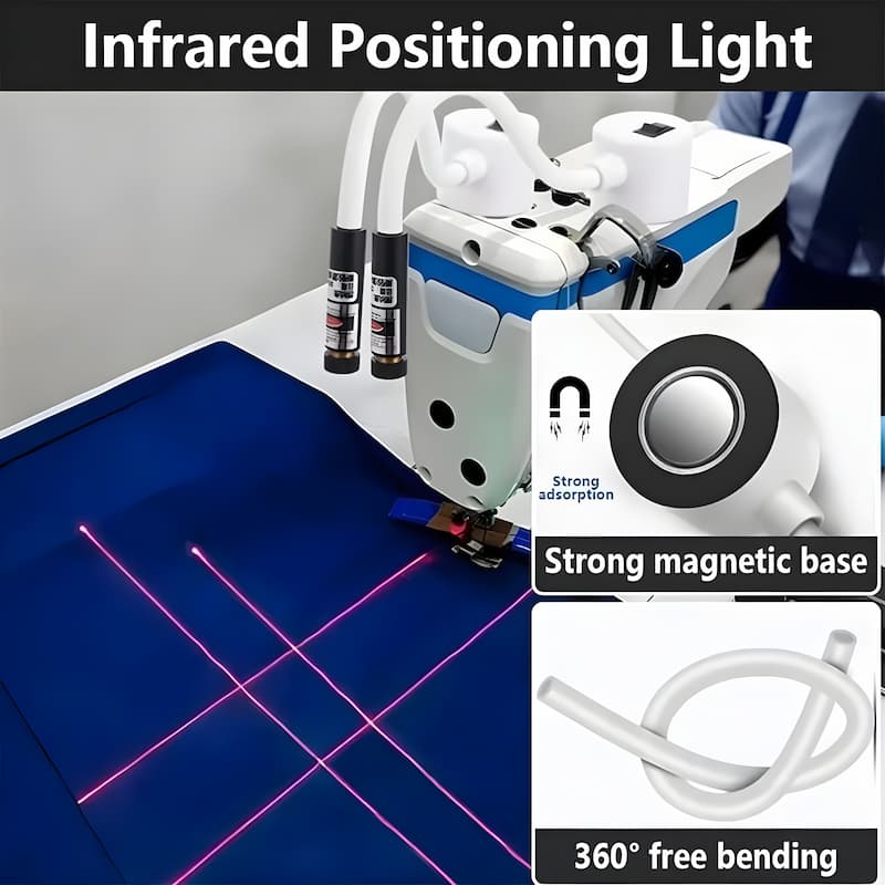 Gluschwein - SewLaser - Magnetische Nähhilfe mit Licht
