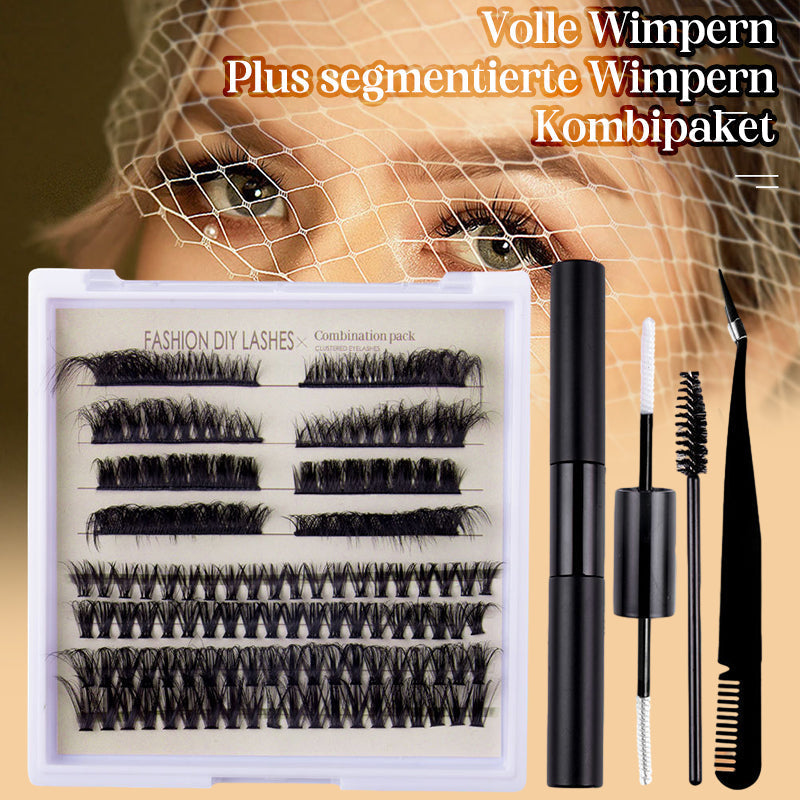 Gluschwein - DIY gepfropfte Wimpern