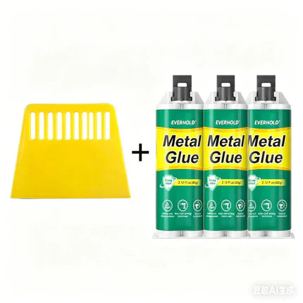 Gluschwein - 🔧💥 2+1 GRATIS 🔥 Hochfester AB-Metallreparaturkleber – extreme Haftkraft für dauerhafte Reparaturen ✨