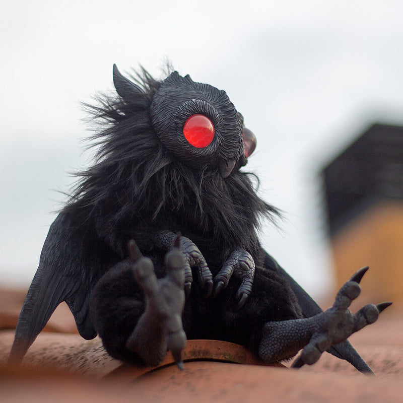 Gluschwein - Mothman Baby bewegliche Kunstpuppe