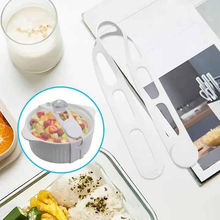 StorageStrap - Silikon-Fixierband für Schüsseln & Behälter – Sichere Deckelhalterung [2er-Set]