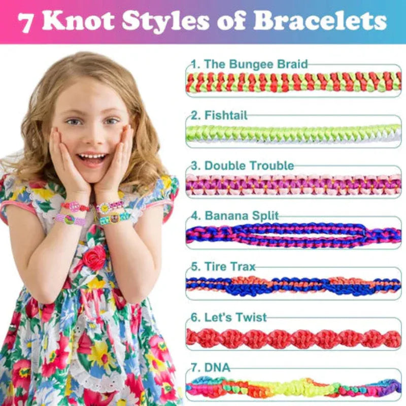 KnotBraids -   Erstellen Sie ganz einfach zu Hause 7 verschiedene Arten von Armbändern