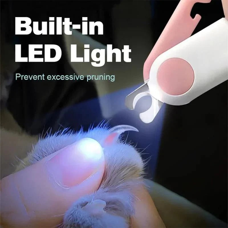 Gluschwein - Katzen-Nagelknipser mit LED für präzises Schneiden