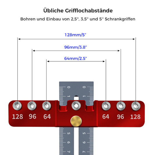 Gluschwein - Locher für Schubladengriffe