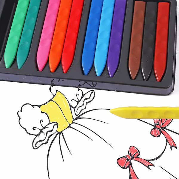 Gluschwein - Rainbow Colors - Wasserfeste Bio-Wachsmalkreiden (48 Farben)