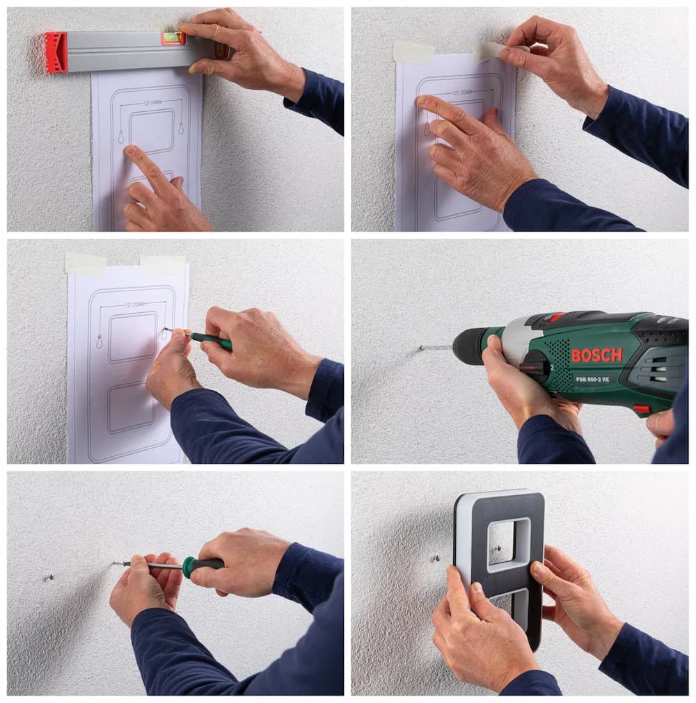 LightNumbers - Solarbetriebene beleuchtete Hausnummern