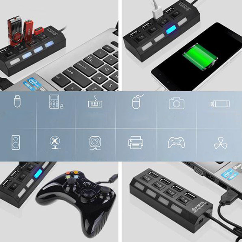 Gluschwein - Multiple Ports High-Speed USB Hub