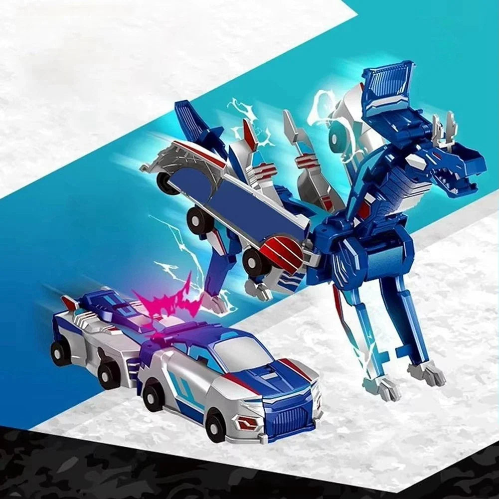 Gluschwein - CarTransform - 2-in-1-Verwandlungsfähiges Rennwagen-Spielzeug