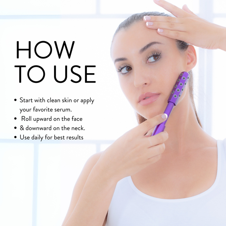 BeautyStick - Massierender Beauty Roller für das Gesicht
