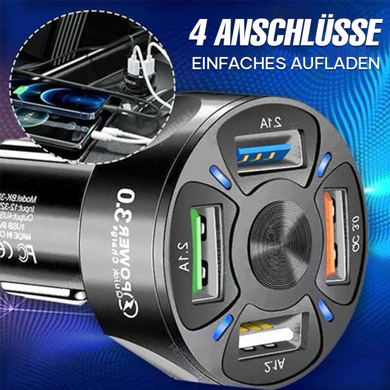 Gluschwein - 4-IN-1-Schnellladeanschluss für Auto