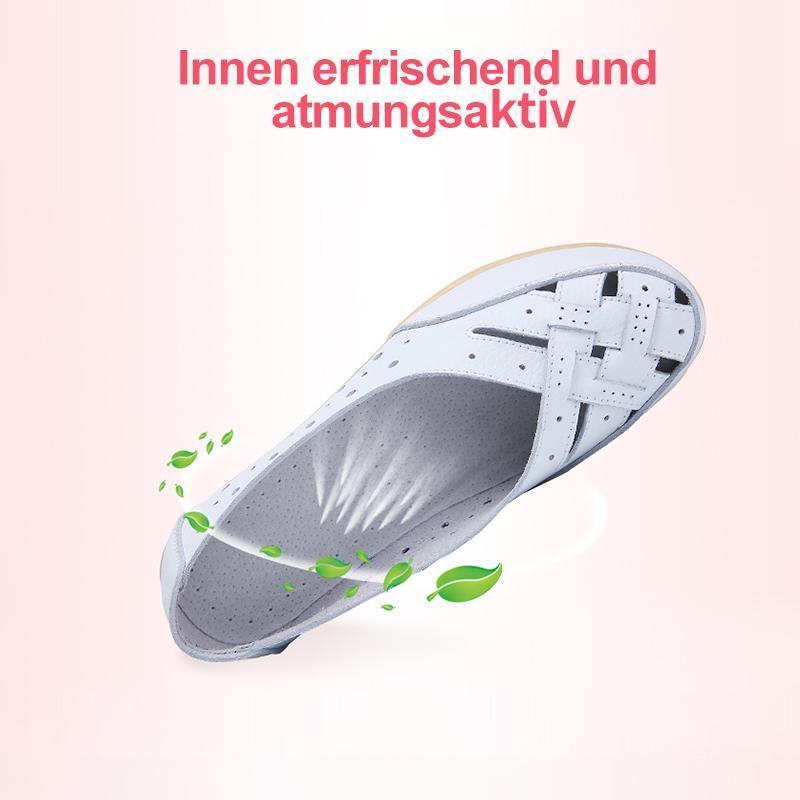 Gluschwein - Bequeme und Weiche Damen Lederschuhe