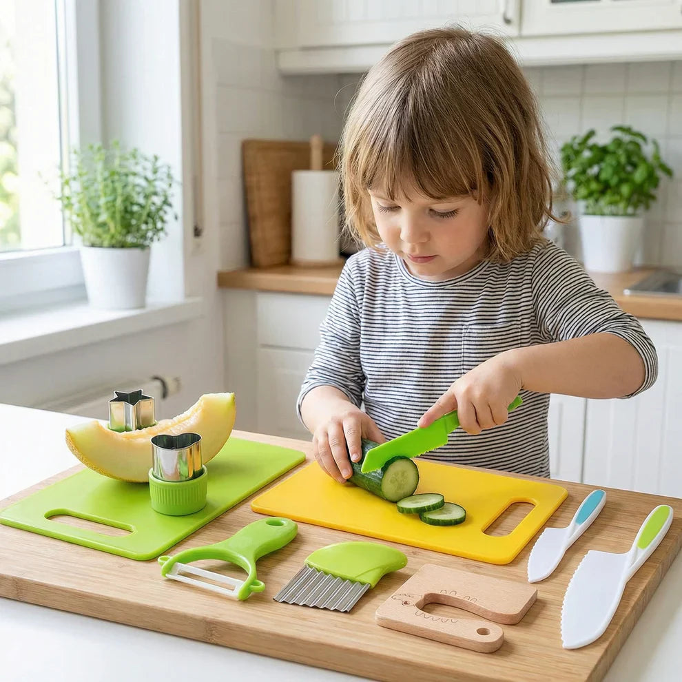 Kids Cooking Knife - Wecken Sie mit jedem sicheren Schnitt das Selbstvertrauen und die Kreativität Ihres Kindes
