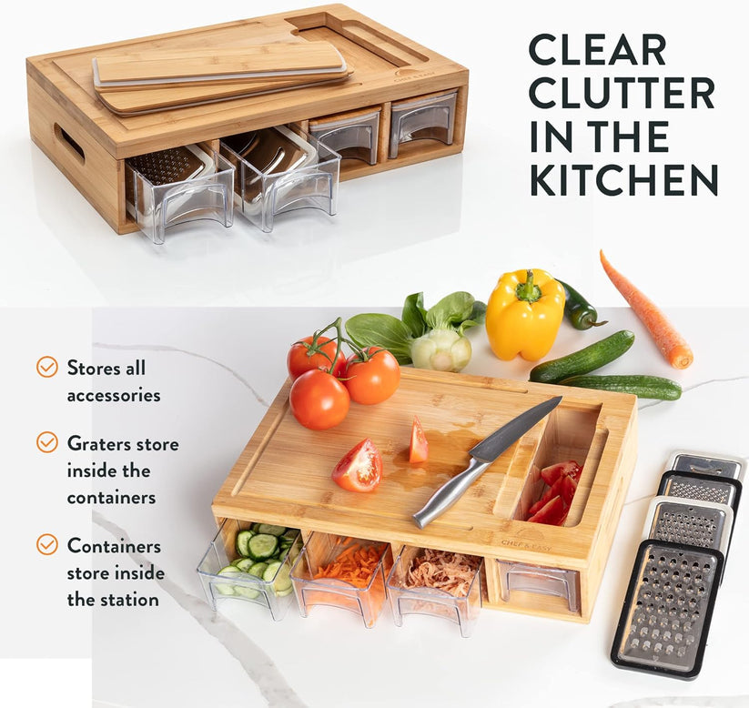 Gluschwein - Chopping Box - Behalte beim Vorbereiten von Mahlzeiten den Überblick