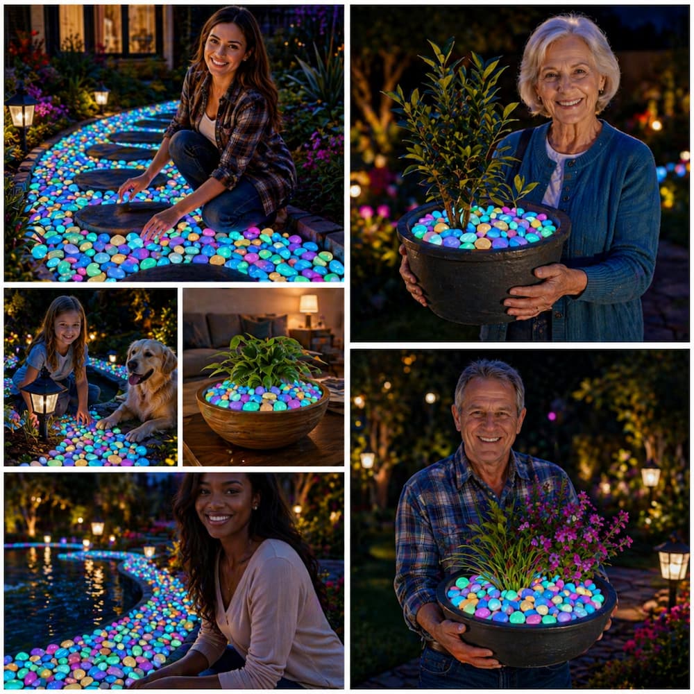 Glow Stones - Verleihen Sie Ihrem Garten einen Hauch von Magie
