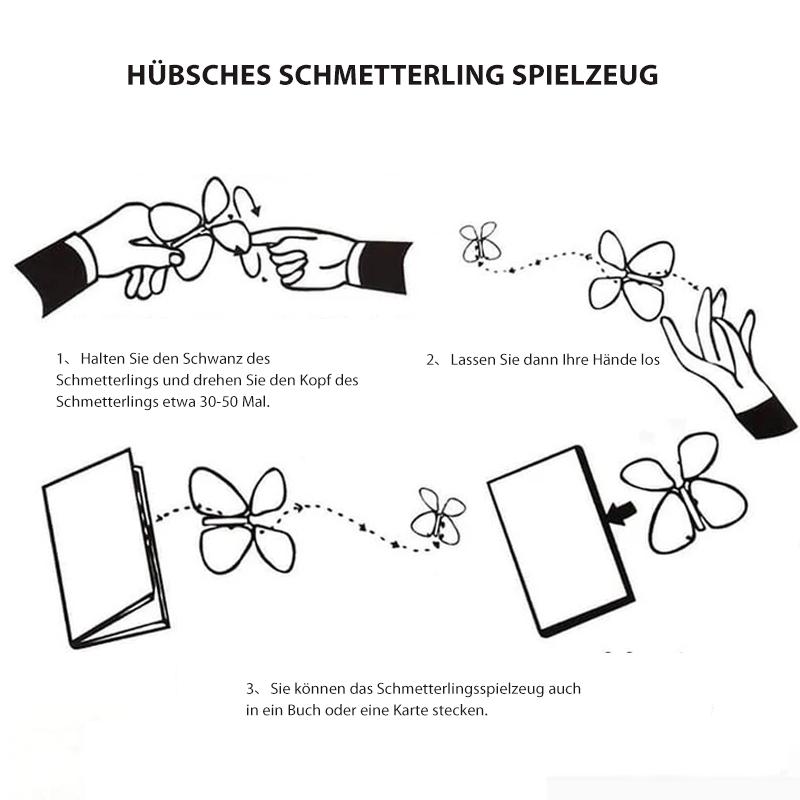 Gluschwein - Hübsches Schmetterling Spielzeug, 5/ 10 Stück