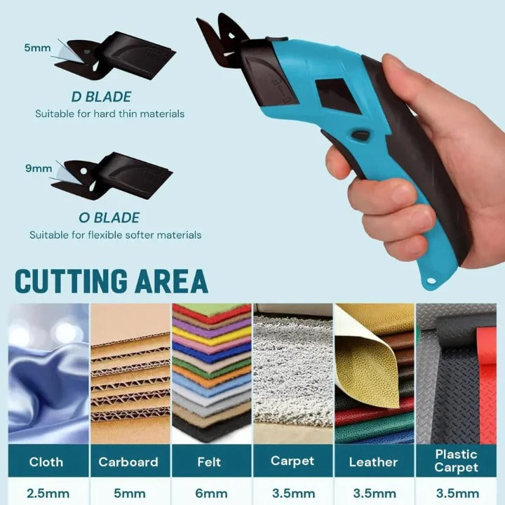 MetikScissors - Elektrische Schere kabellos — Kein ermüdendes manuelles Schneiden mehr