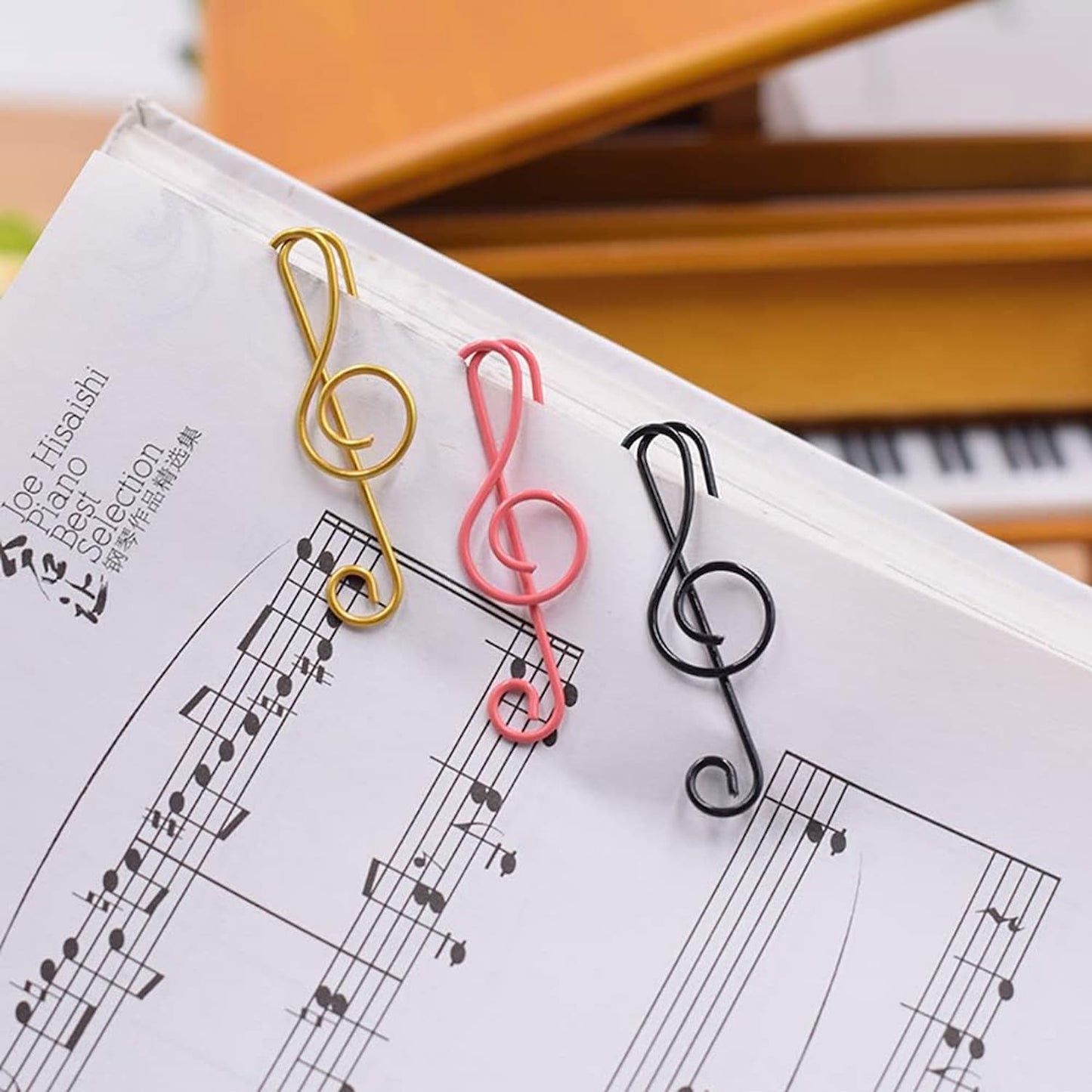 NoteClips - Clips para notas musicales: para la escuela, la oficina y regalos creativos