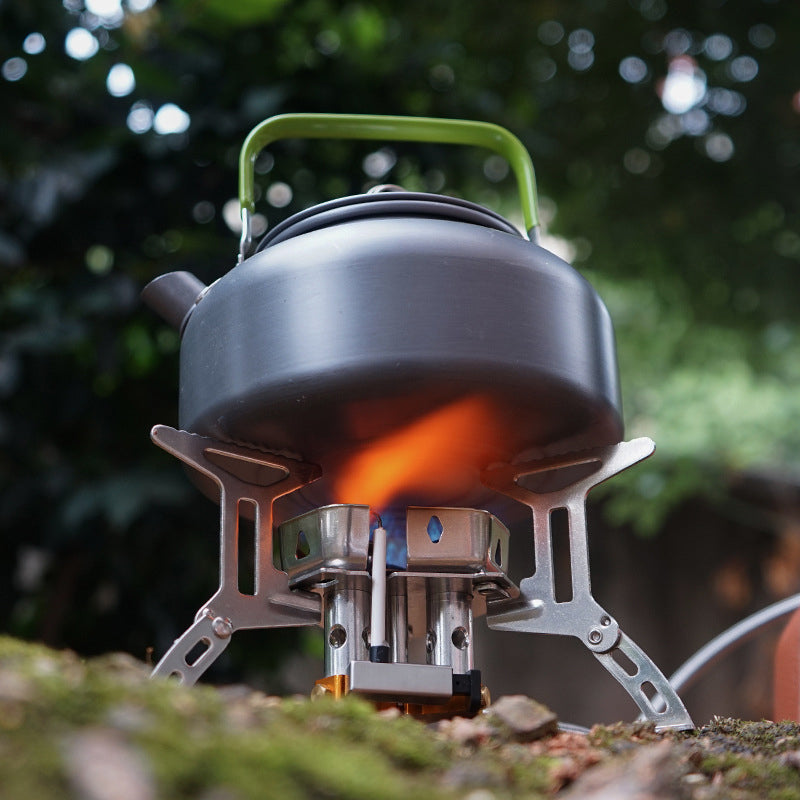 Gluschwein - Windfester Gaskocher fürs Camping