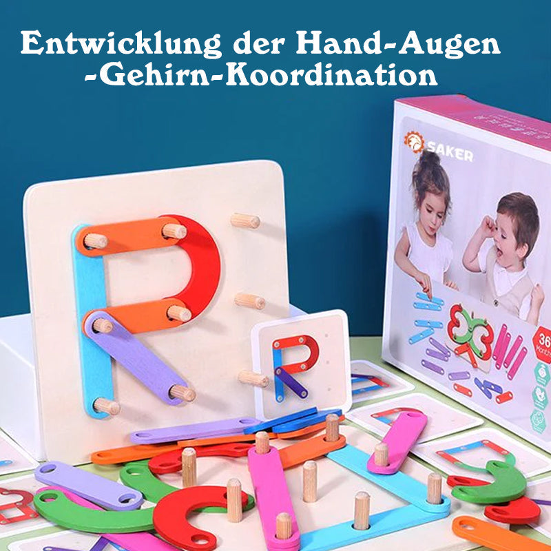 Gluschwein - Multifunktionales Montessori-Säulen-Collage-Spielzeug