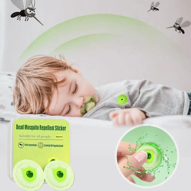 MosquitoPatch - Apósitos antimosquitos con aroma a hierbas [10 unidades]