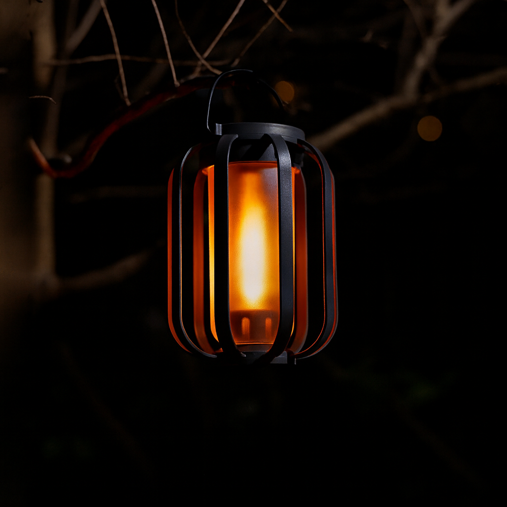 BurstGlow – Solarleuchte mit authentischem Flammenambiente!