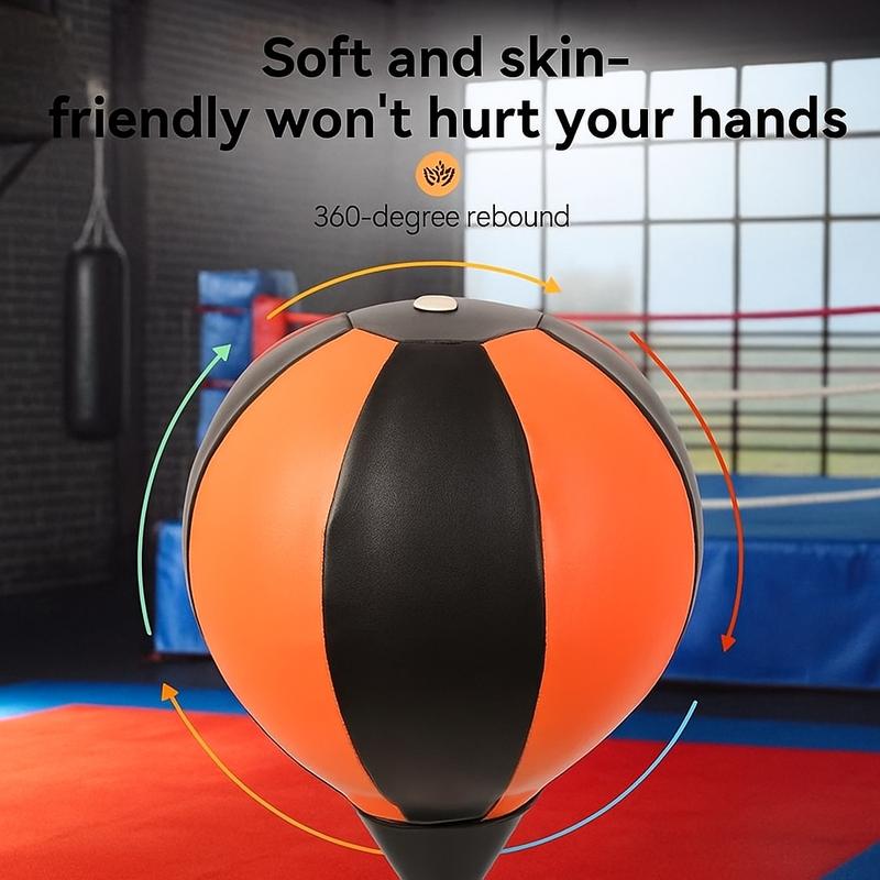 Gluschwein - 🥊 60% RABATT! 💪 Hochwertiger Box-Speedball mit Ständer – Höhenverstellbar, 360°-Rückprall & Ideal Für Jugendliche, Erwachsene & Heimgebrauch 🏠