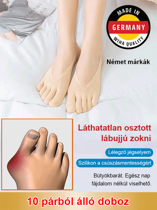 Gluschwein - 🔥Heißes Angebot🔥Unisex unsichtbare korrigierende Fünffinger-Socken