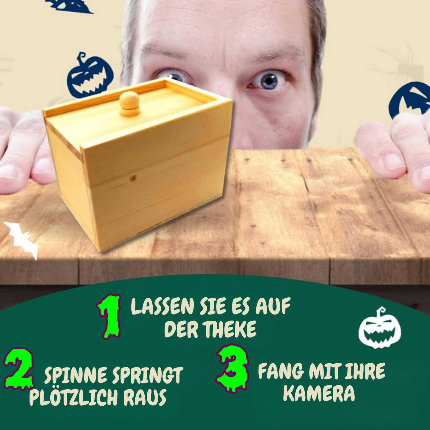 SchreckSchachtel - Die Ultimative Spinnen-Streichbox
