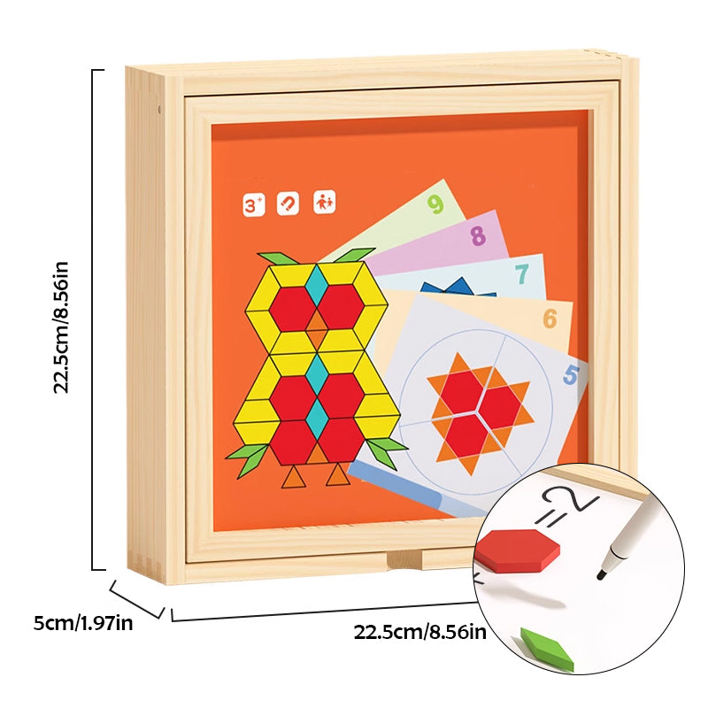 Kreatives Magnetpuzzle