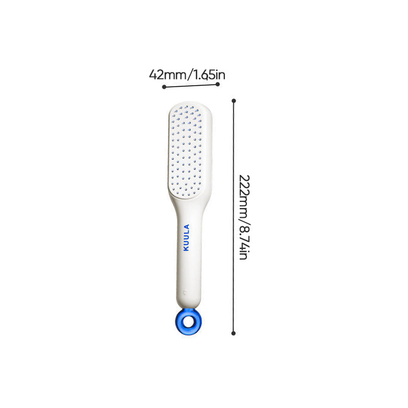 GlowComb - Peine masajeador antiestático autolimpiable [50 % de descuento]