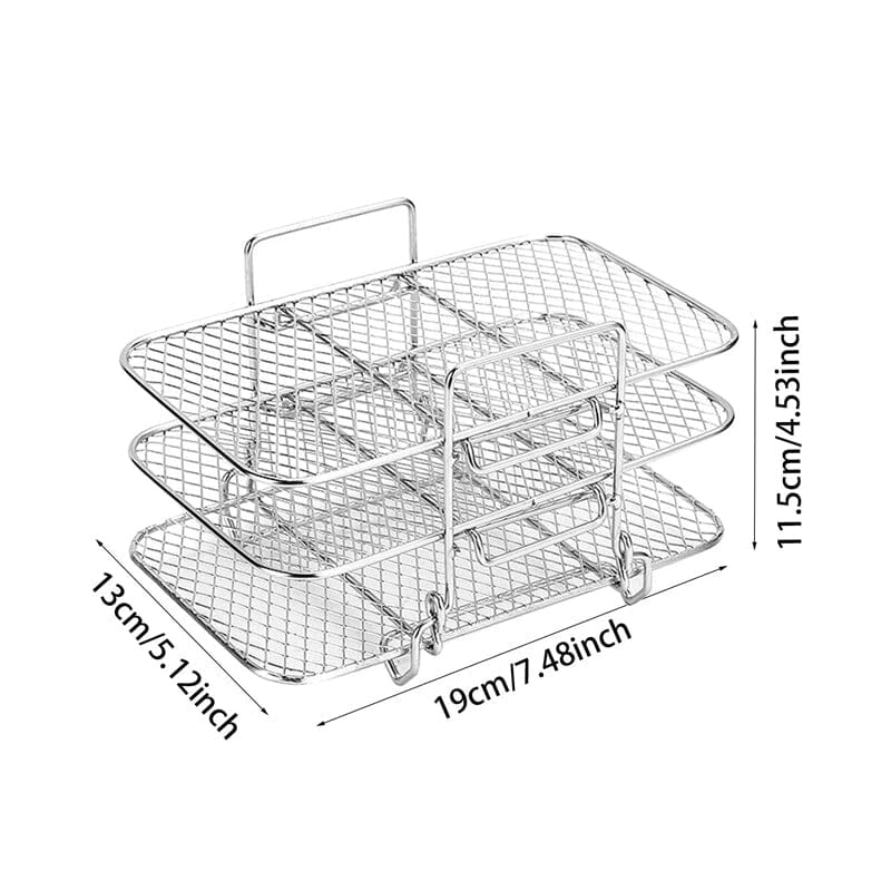 Grille multicouche en acier inoxydable