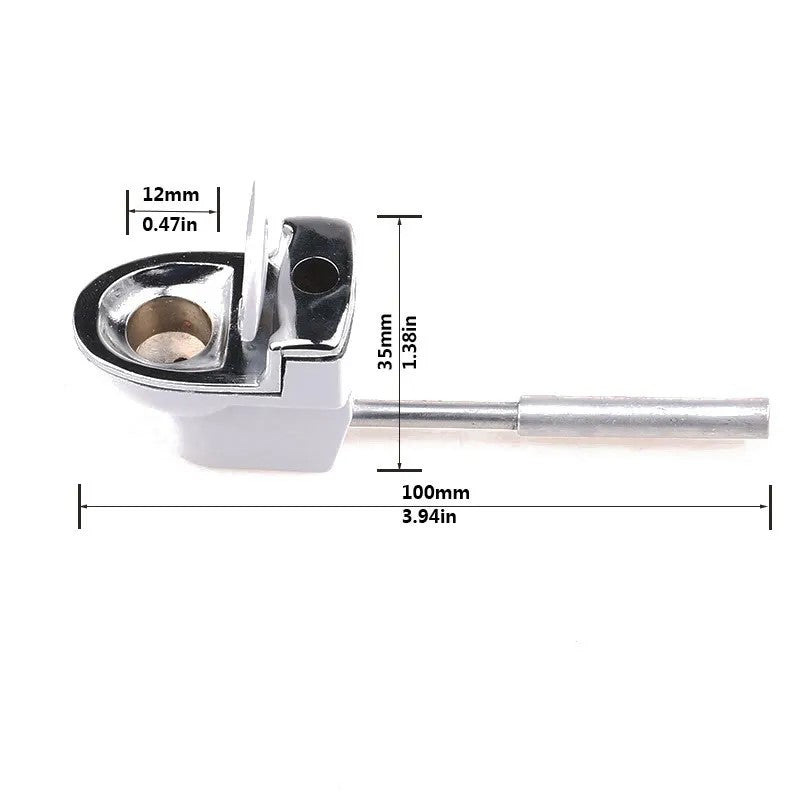 Gluschwein - Kreative Pfeife in Mini-Toilettenform aus Metall