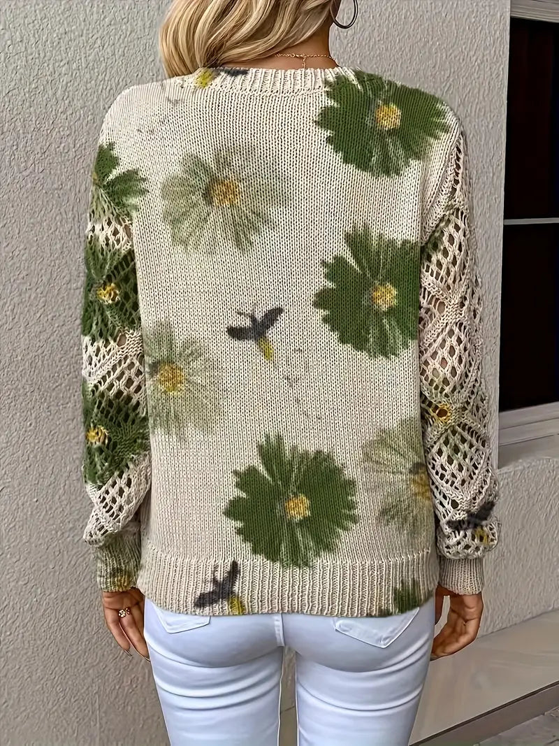 Tatyana - Stilvolle Strickjacke Mit V-Ausschnitt