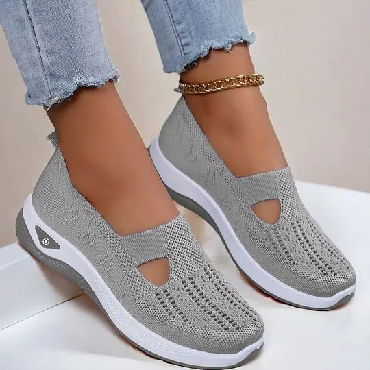 Gluschwein - 💥Kostenloses Geschenk geben🔥Damenschuhe, bequeme, atmungsaktive, rutschfeste orthopädische Wanderschuhe für Menschen mittleren Alters und ältere Menschen