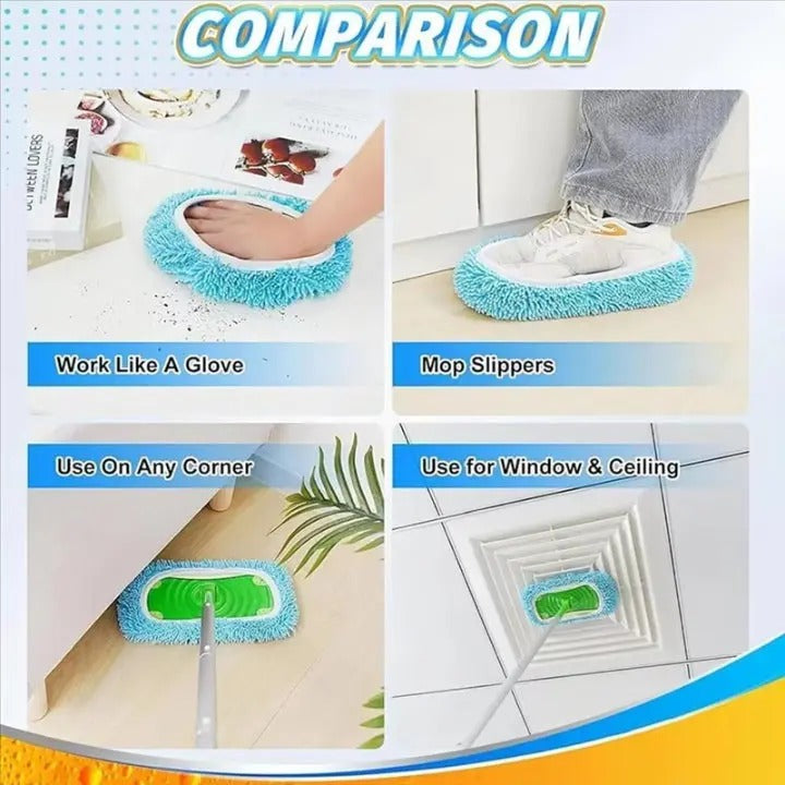 ShenaPads - Chenille Ersatzpads für Bodenwischer [5er-Set]