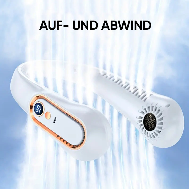 Gluschwein - Nackenventilator, wiederaufladbarer USB-Lüfter