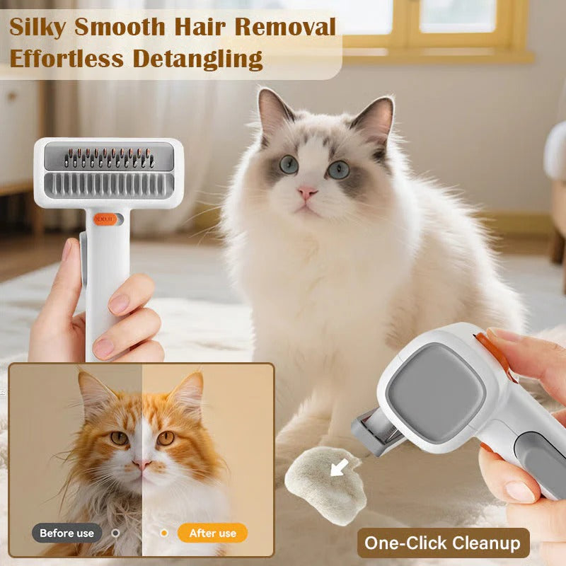 Detangle Brush -  2-in-1-Entfilzungsbürste – Sanfte Pflege & weniger Haarausfall