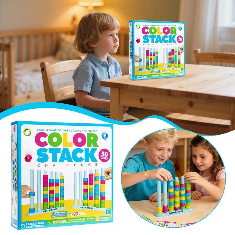 Gluschwein - Color Stack - Rasantes Logik-Rätselspiel