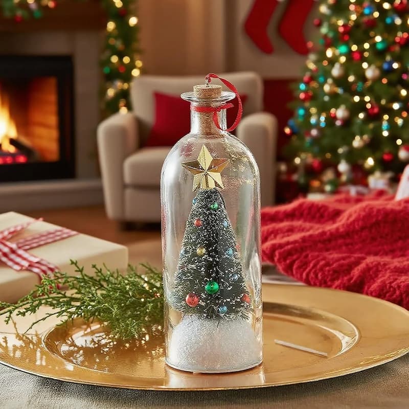 ChristmasBottle - Weihnachtsbaum mit Flaschenpost — Persönliche Nachricht verschenken