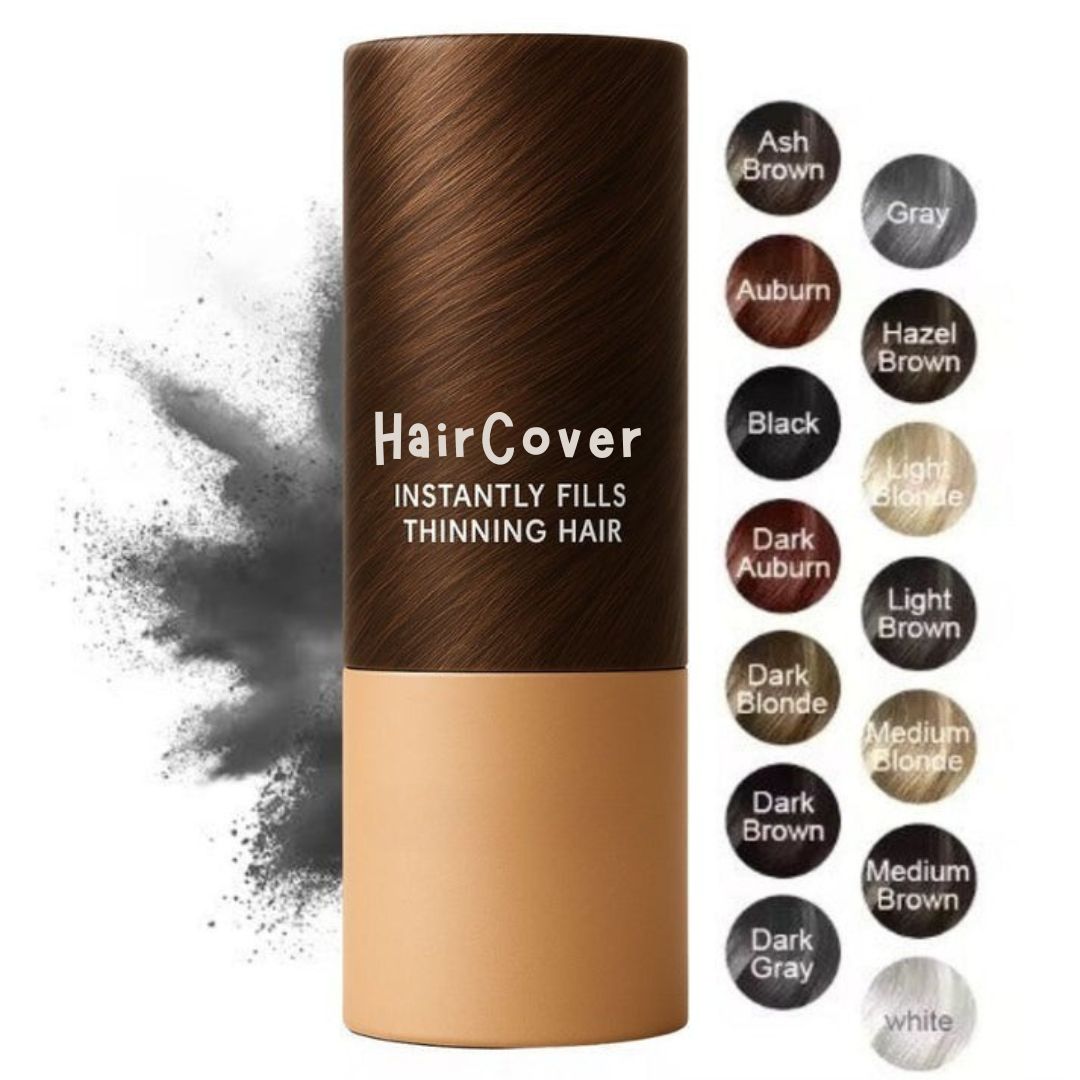 HairCover - Füllt dünner werdendes Haar sofort für einen vollen, natürlichen Look auf [1+1 GRATIS]