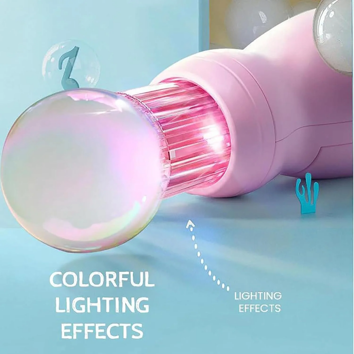 Gluschwein - Bubble Wand - Nebelgefüllte Blasen mit Licht und Musik