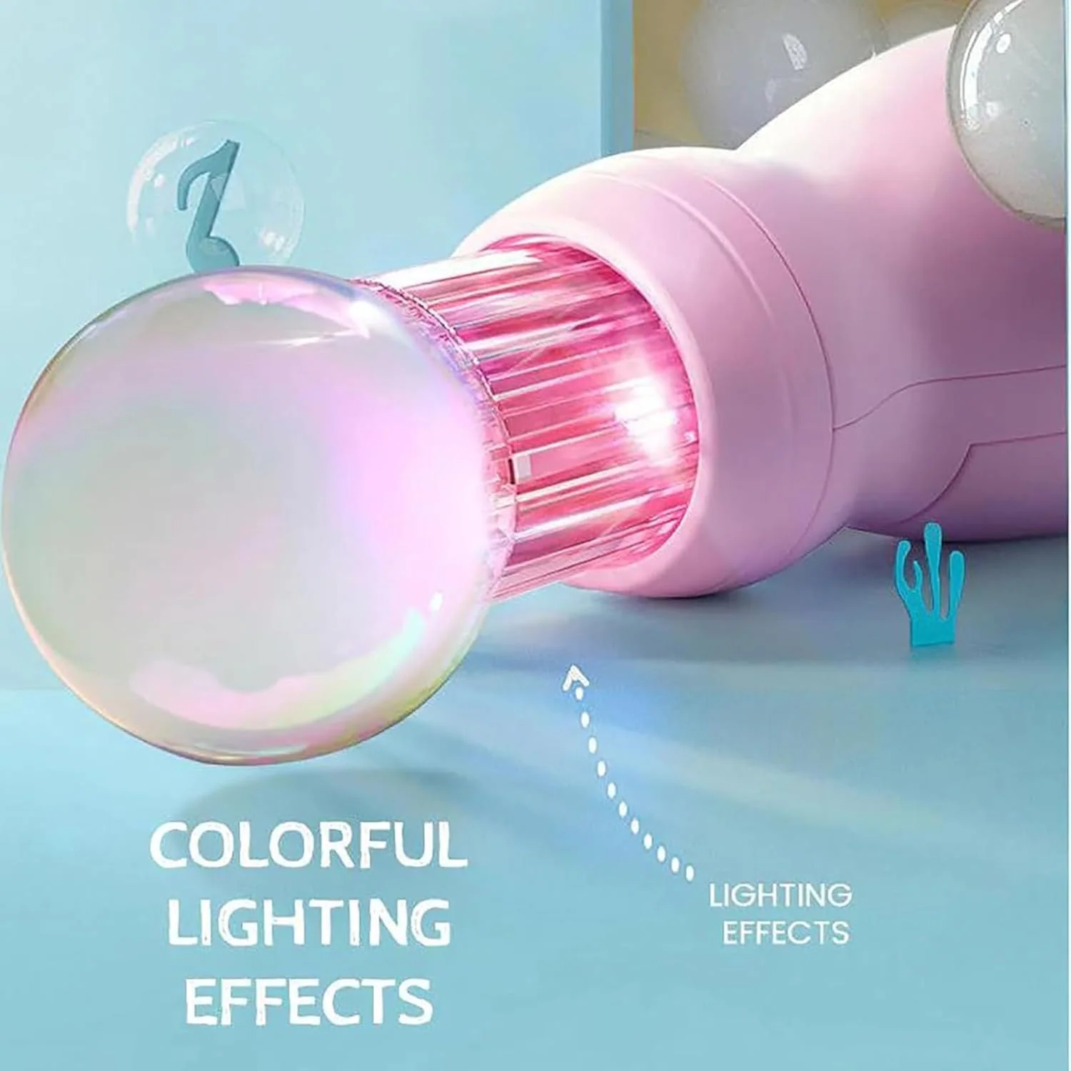 Gluschwein - Bubble Wand - Nebelgefüllte Blasen mit Licht und Musik
